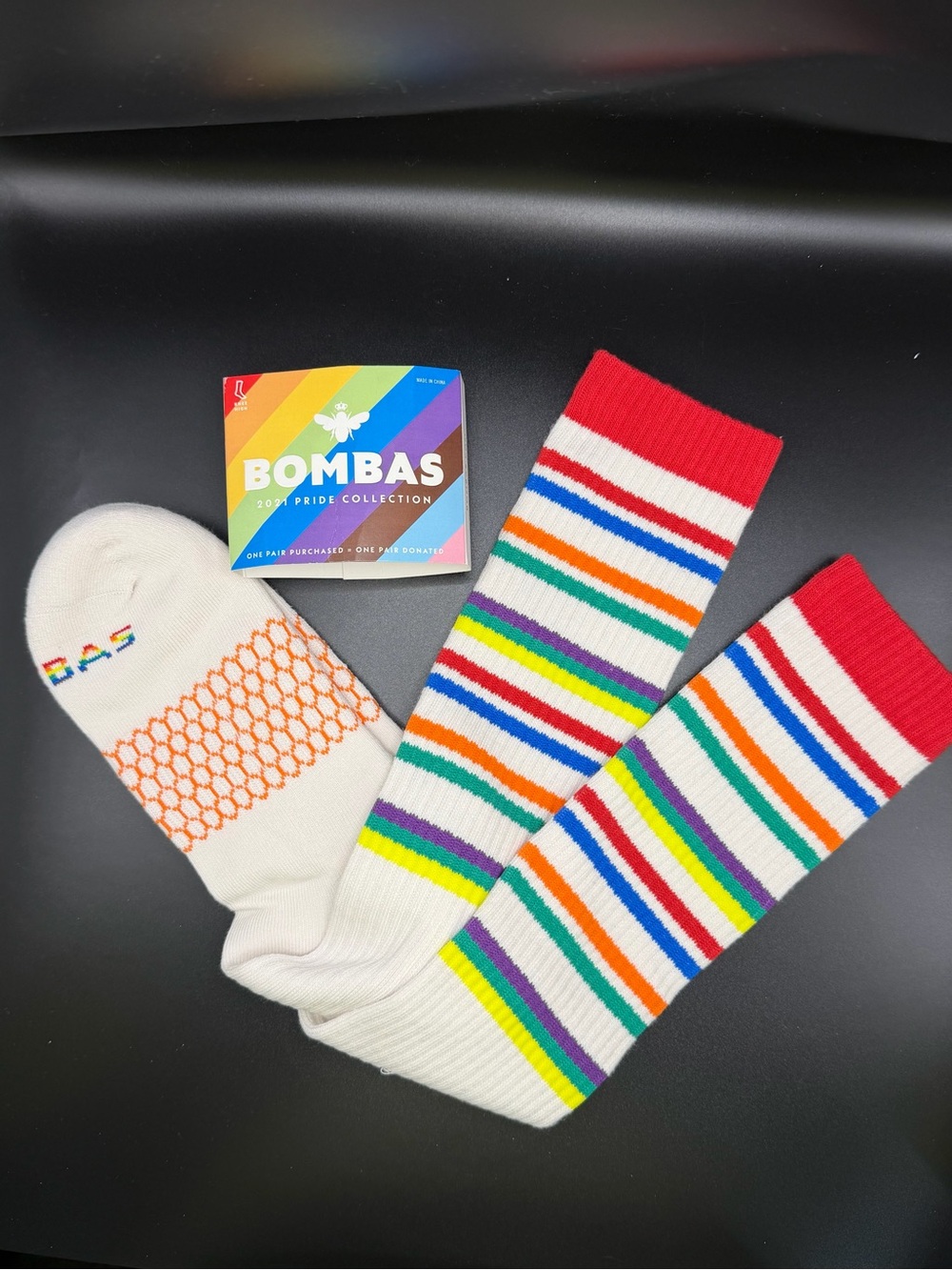 Bomba Pride 2021 Knee High Socks Medium Rainbow